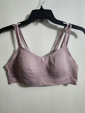 Lululemon Light Mauve Double-Strap Bra